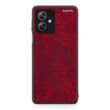 Motorola Moto G54 Paisley Cashmere θήκη από τη Smartfits με σχέδιο στο πίσω μέρος και μαύρο περίβλημα | Smartphone case with colorful back and black bezels by Smartfits
