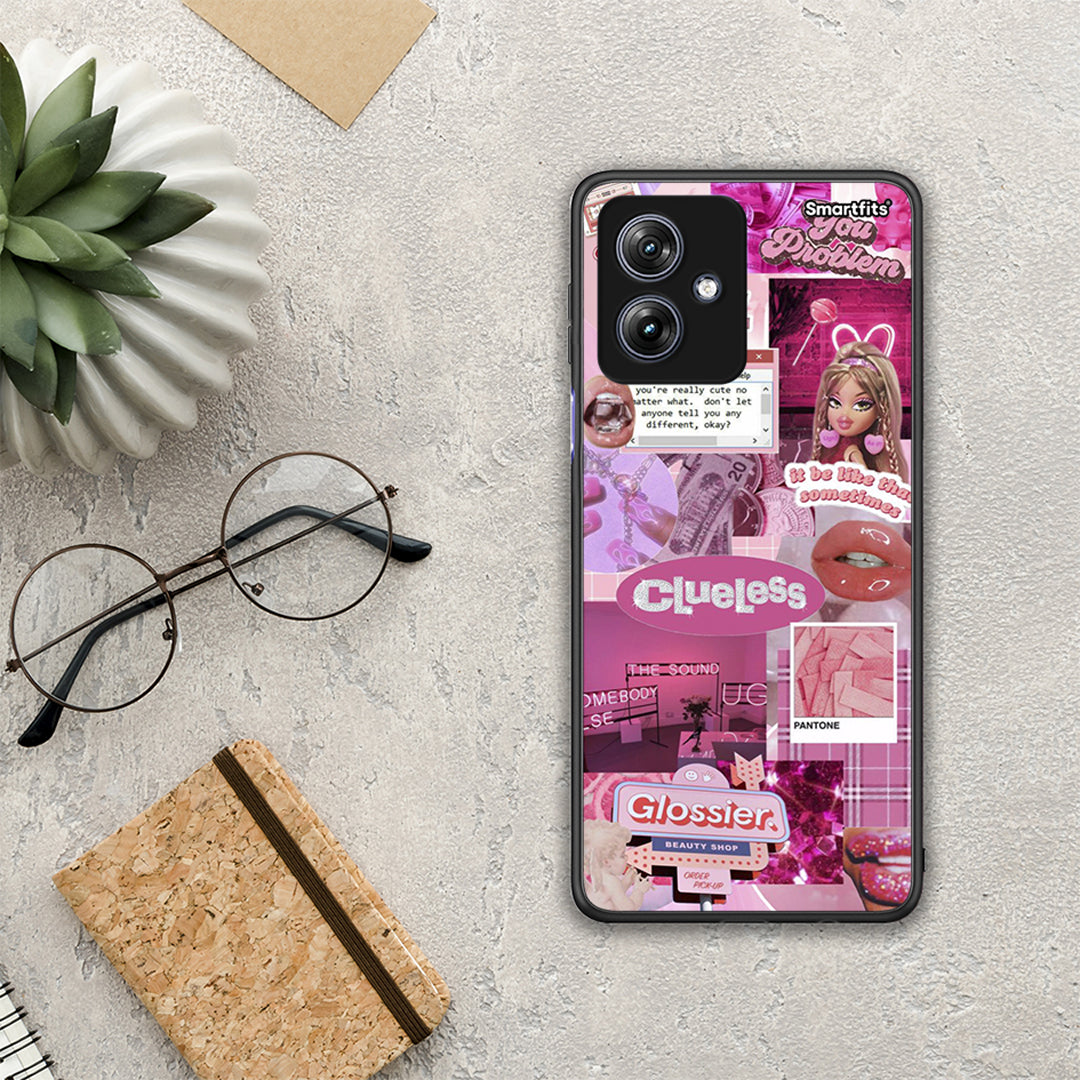 Pink Love - Motorola Moto G54 θήκη