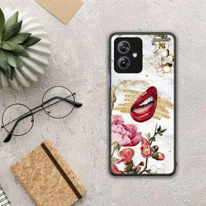 Red Lips - Motorola Moto G54 θήκη
