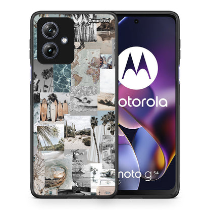 Retro Beach Life - Motorola Moto G54 θήκη