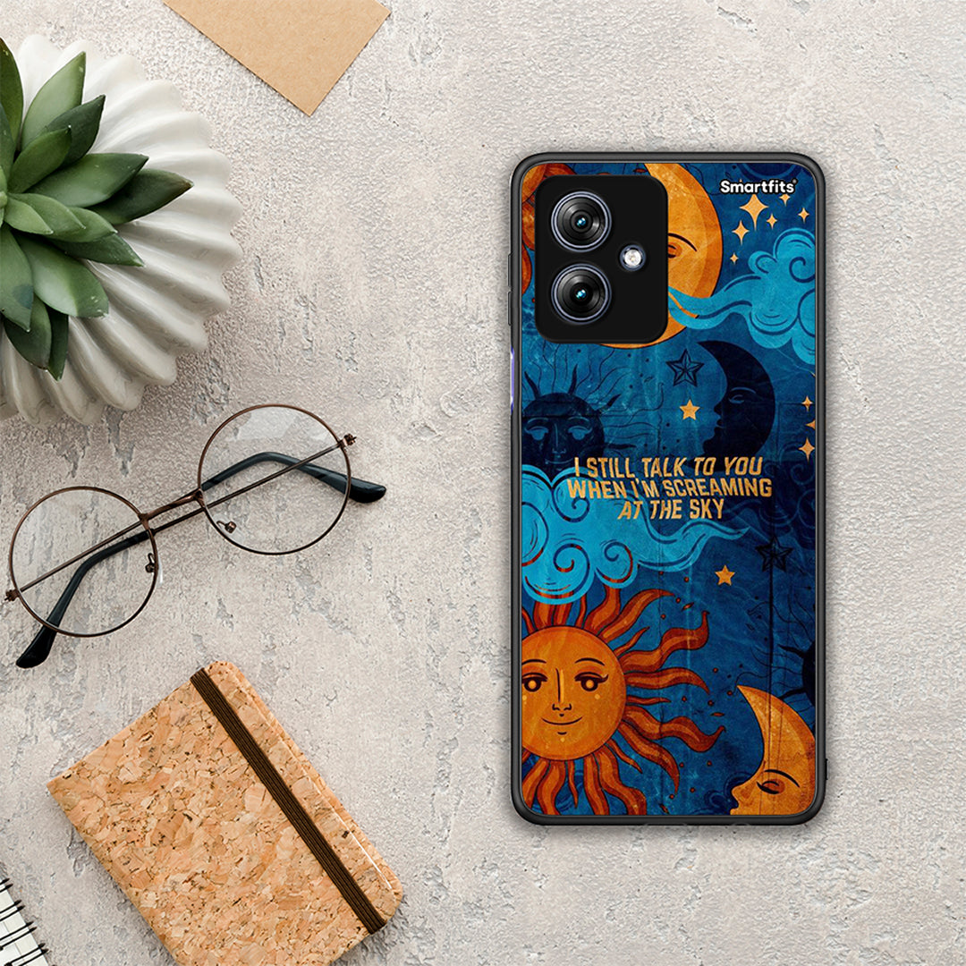 Screaming Sky - Motorola Moto G54 θήκη