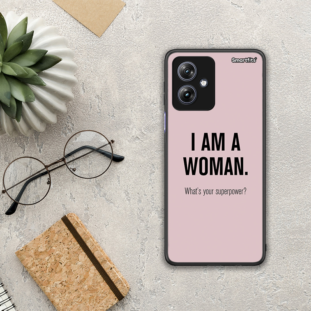 Superpower Woman - Motorola Moto G54 θήκη
