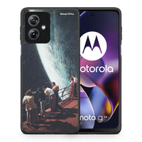 Thumbnail for Θήκη Motorola Moto G54 Surreal View από τη Smartfits με σχέδιο στο πίσω μέρος και μαύρο περίβλημα | Motorola Moto G54 Surreal View case with colorful back and black bezels