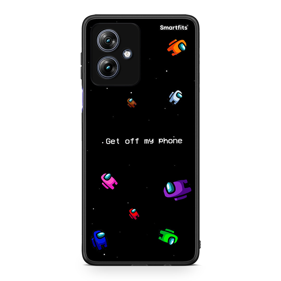 4 - Motorola Moto G54 AFK Text case, cover, bumper
