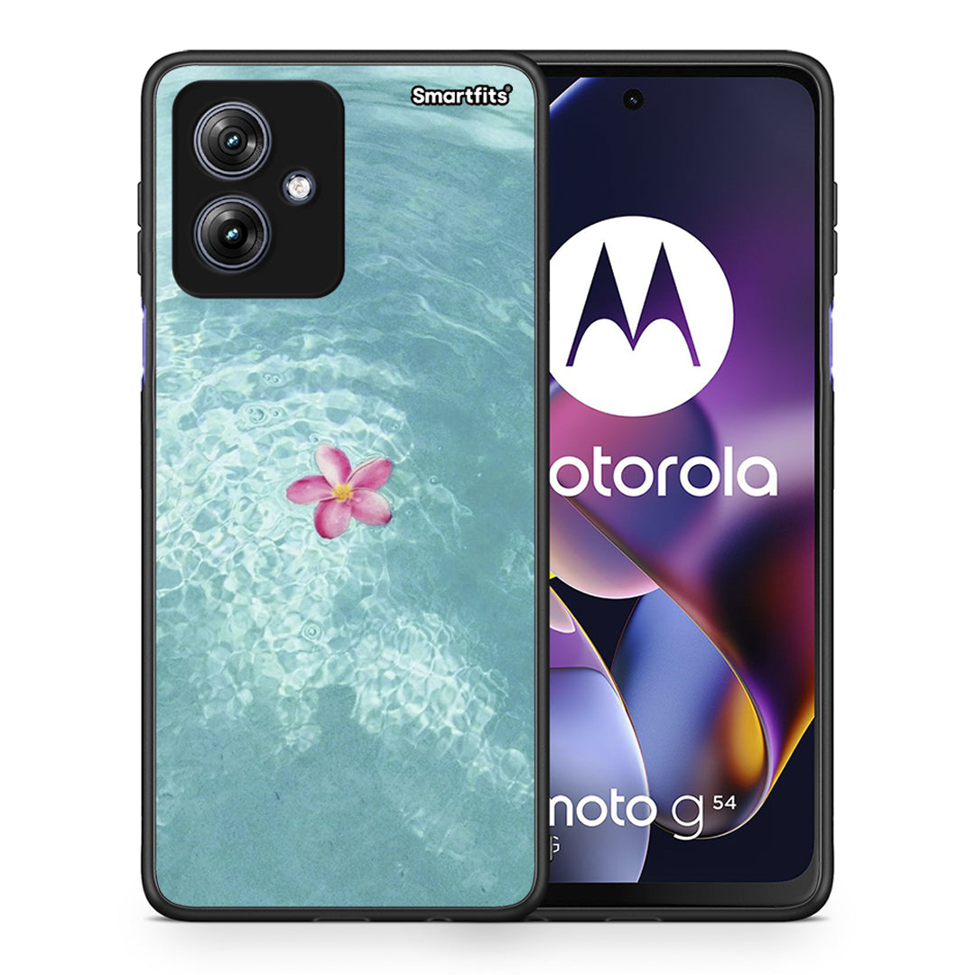Water Flower - Motorola Moto G54 θήκη