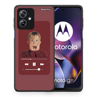 Thumbnail for Θήκη Motorola Moto G54 Xmas Alone Music από τη Smartfits με σχέδιο στο πίσω μέρος και μαύρο περίβλημα | Motorola Moto G54 Xmas Alone Music case with colorful back and black bezels