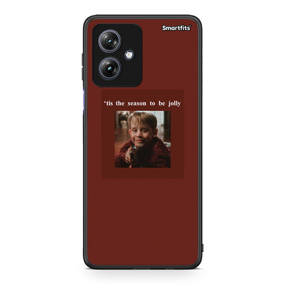 Motorola Moto G54 Xmas Ultimate Spirit θήκη από τη Smartfits με σχέδιο στο πίσω μέρος και μαύρο περίβλημα | Smartphone case with colorful back and black bezels by Smartfits