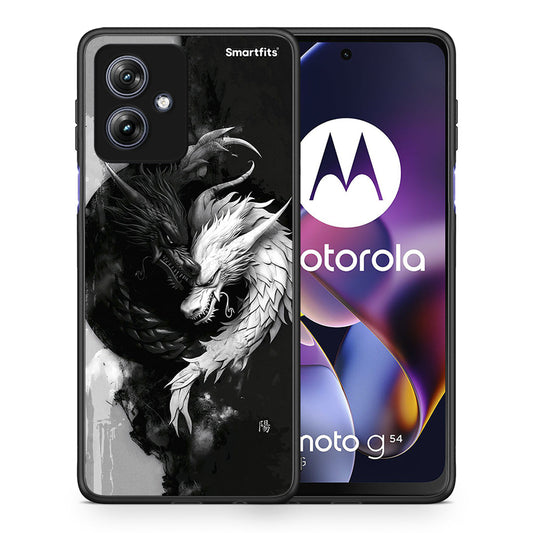 Yin Yang - Motorola Moto G54 θήκη