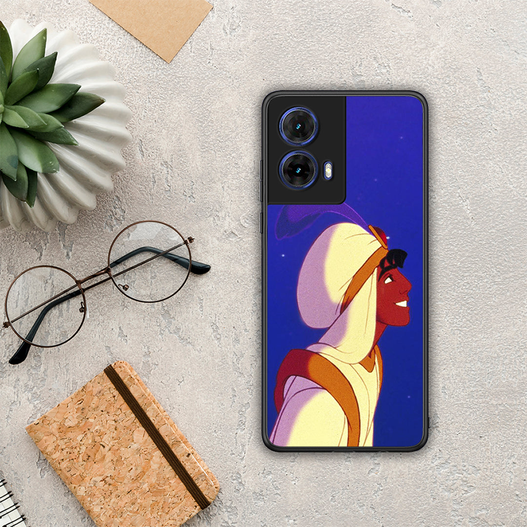 Alladin And Jasmine Love 1 - Motorola Moto G85 θήκη