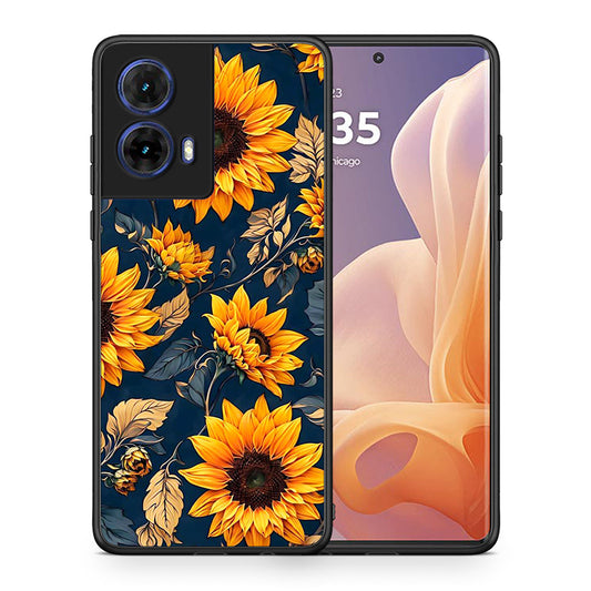 Autumn Sunflowers - Motorola Moto G85 θήκη