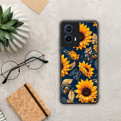 Autumn Sunflowers - Motorola Moto G85 θήκη