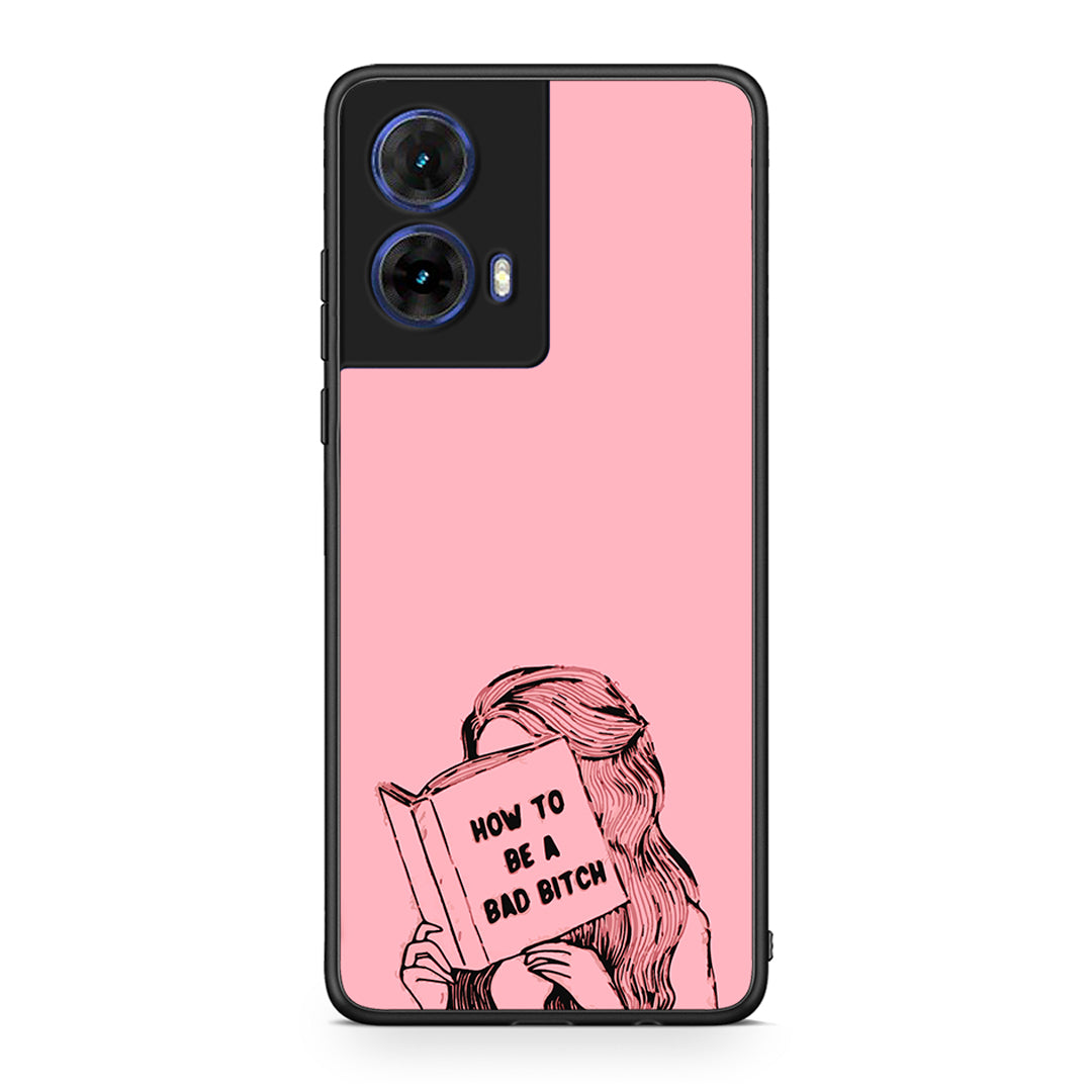 Motorola Moto G85 Bad Bitch θήκη από τη Smartfits με σχέδιο στο πίσω μέρος και μαύρο περίβλημα | Smartphone case with colorful back and black bezels by Smartfits