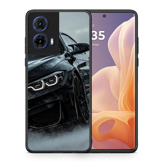 Θήκη Motorola Moto G85 Black BMW από τη Smartfits με σχέδιο στο πίσω μέρος και μαύρο περίβλημα | Motorola Moto G85 Black BMW case with colorful back and black bezels