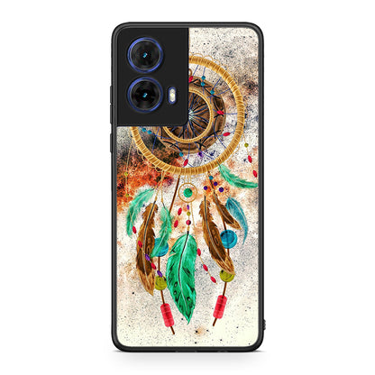 4 - Motorola Moto G85 DreamCatcher Boho case, cover, bumper