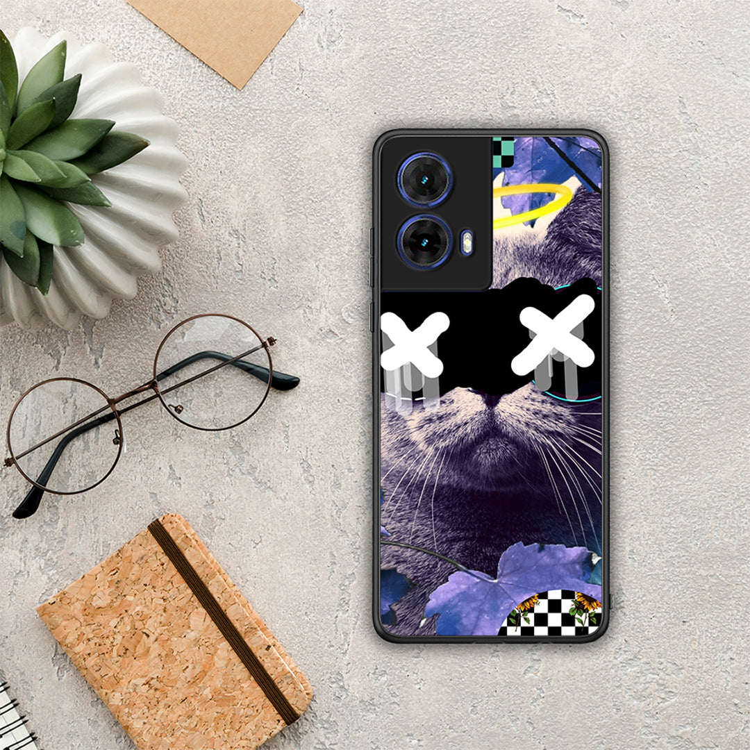 Cat Collage - Motorola Moto G85 θήκη