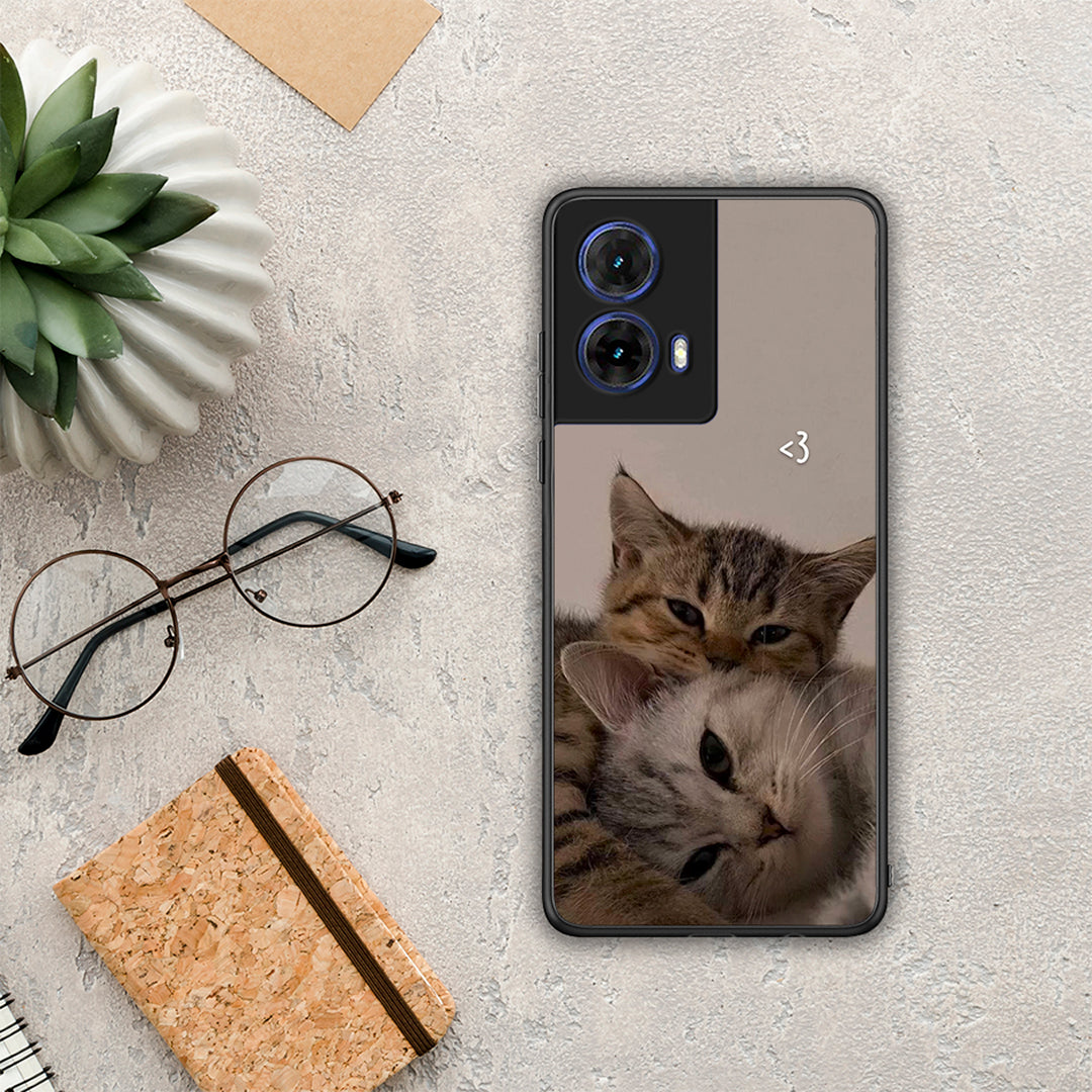 Cats In Love - Motorola Moto G85 θήκη