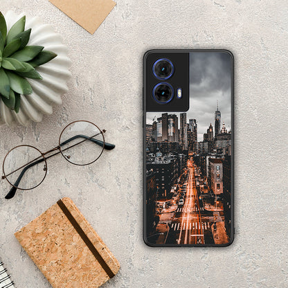 City Lights - Motorola Moto G85 θήκη