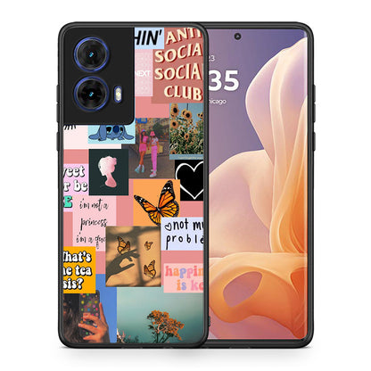 Collage Bitchin - Motorola Moto G85 θήκη