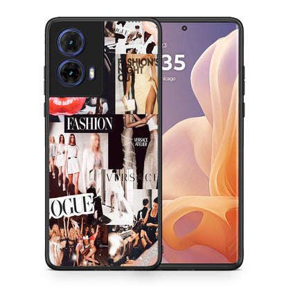 Collage Fashion - Motorola Moto G85 θήκη