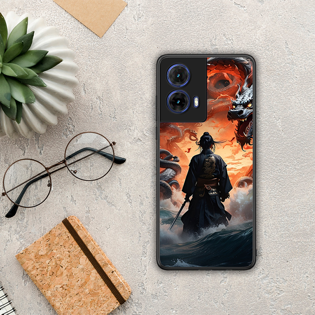 Dragons Fight - Motorola Moto G85 θήκη