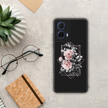 Flower Frame - Motorola Moto G85 θήκη