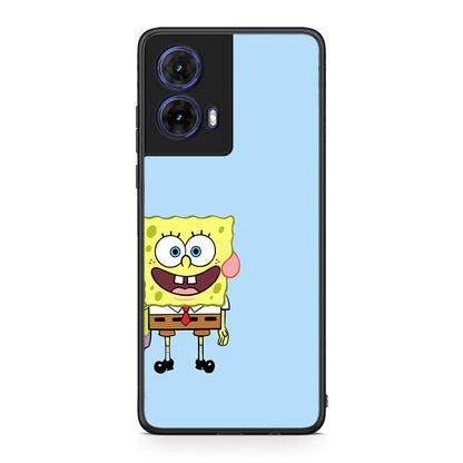 Motorola Moto G85 Friends Bob θήκη από τη Smartfits με σχέδιο στο πίσω μέρος και μαύρο περίβλημα | Smartphone case with colorful back and black bezels by Smartfits