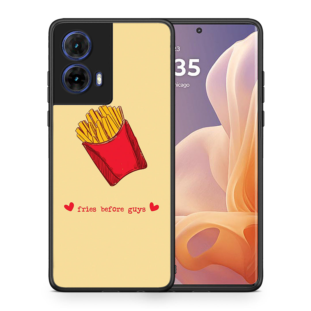 Fries Before Guys - Motorola Moto G85 θήκη