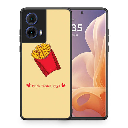 Fries Before Guys - Motorola Moto G85 θήκη