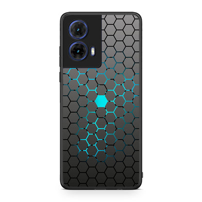 40 - Motorola Moto G85 Hexagonal Geometric case, cover, bumper