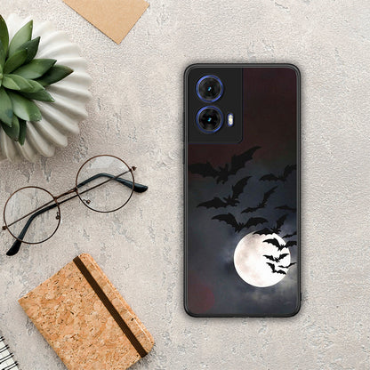 Halloween Bat Night - Motorola Moto G85 θήκη