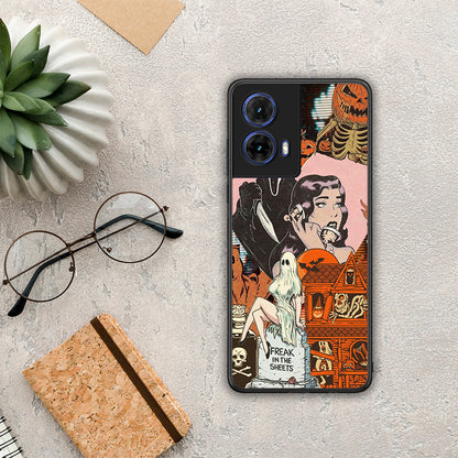 Halloween Collage - Motorola Moto G85 θήκη