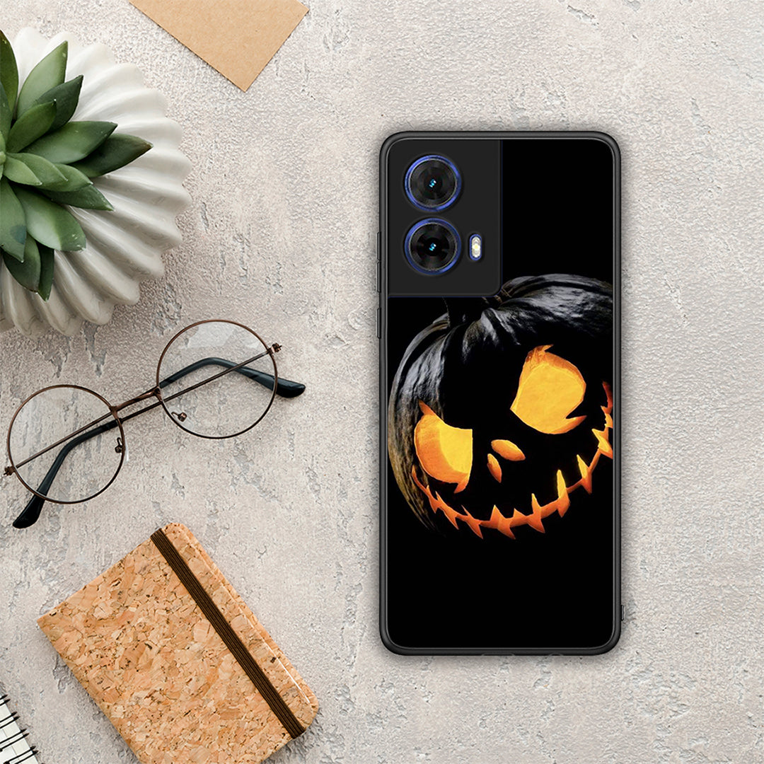 Halloween Scary Pumpkin - Motorola Moto G85 θήκη