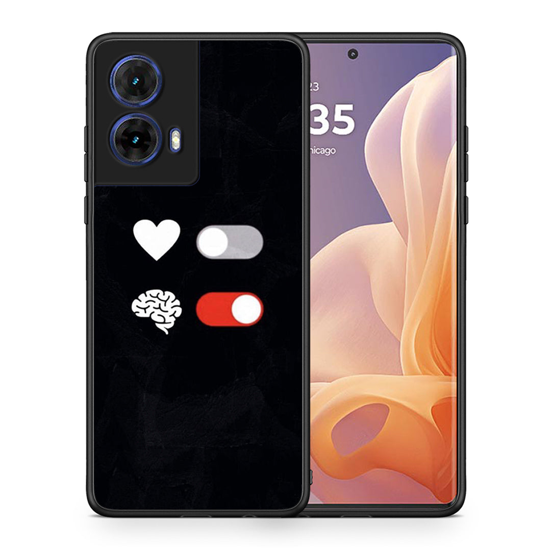 Heart Vs Brain - Motorola Moto G85 θήκη
