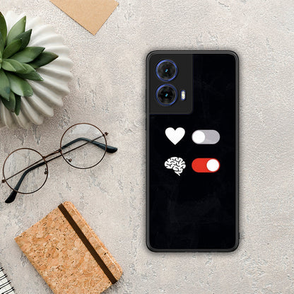 Heart Vs Brain - Motorola Moto G85 θήκη