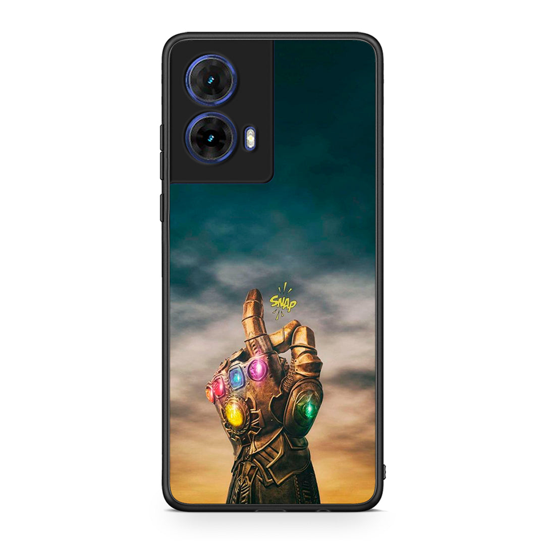 Motorola Moto G85 Infinity Snap θήκη από τη Smartfits με σχέδιο στο πίσω μέρος και μαύρο περίβλημα | Smartphone case with colorful back and black bezels by Smartfits