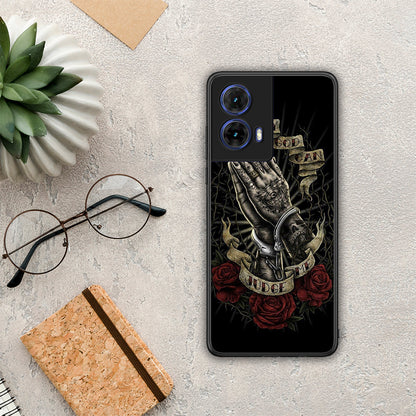 Judge By God - Motorola Moto G85 θήκη