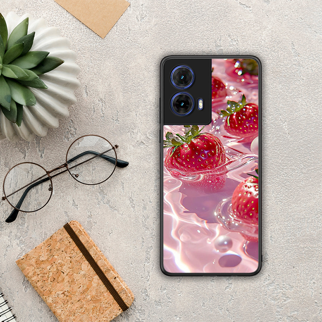 Juicy Strawberries - Motorola Moto G85 θήκη