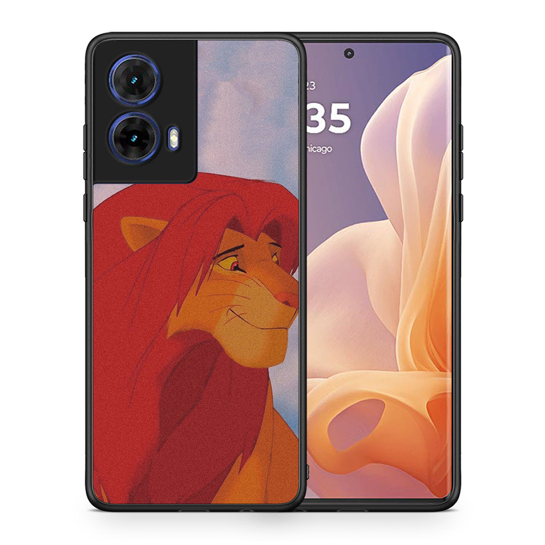 Lion Love 1 - Motorola Moto G85 θήκη