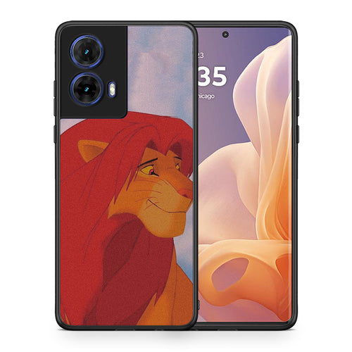 Lion Love 1 - Motorola Moto G85 θήκη