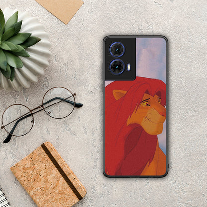 Lion Love 1 - Motorola Moto G85 θήκη