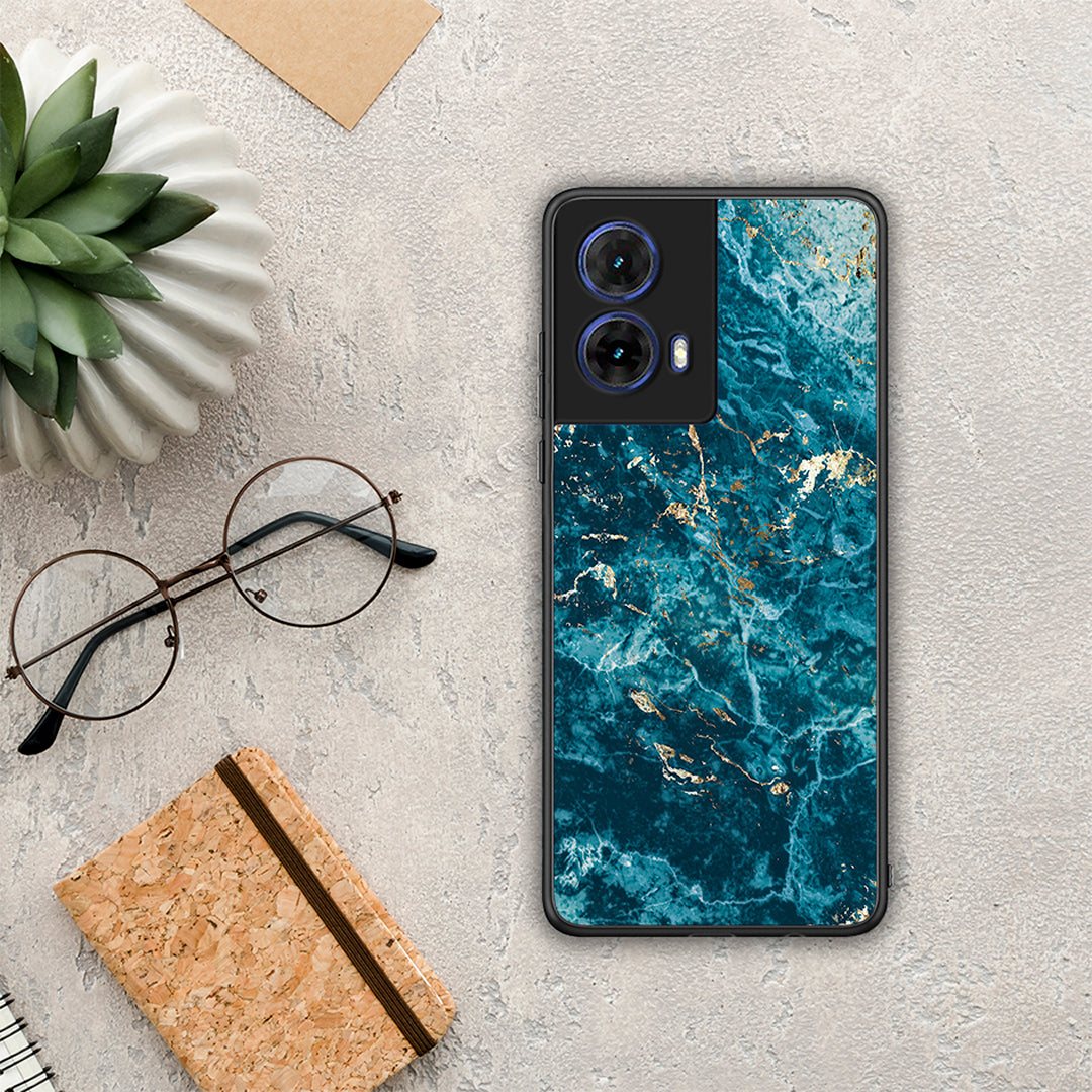 Marble Blue - Motorola Moto G85 θήκη