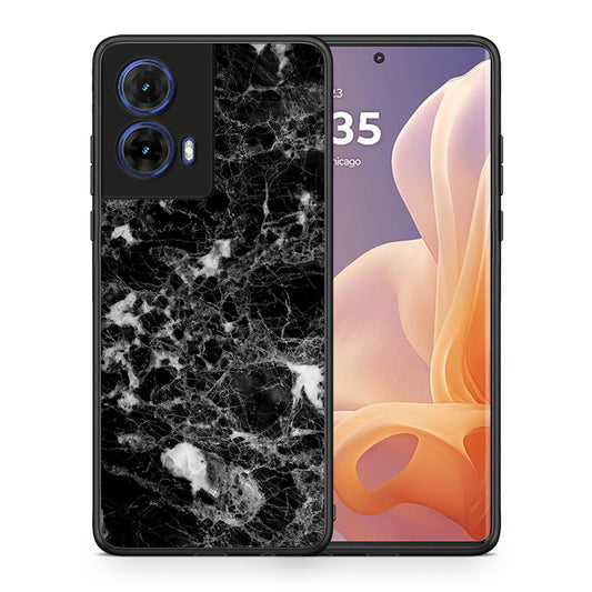 Θήκη Motorola Moto G85 Male Marble από τη Smartfits με σχέδιο στο πίσω μέρος και μαύρο περίβλημα | Motorola Moto G85 Male Marble case with colorful back and black bezels
