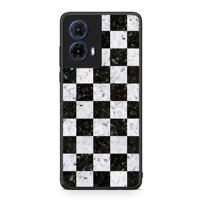 4 - Motorola Moto G85 Square Geometric Marble case, cover, bumper
