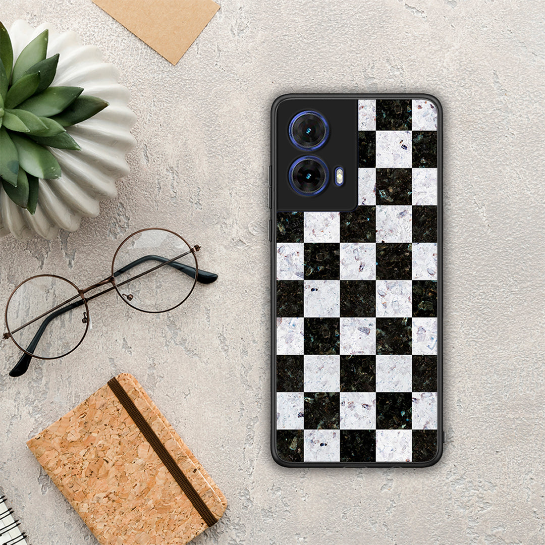 Marble Square Geometric - Motorola Moto G85 θήκη