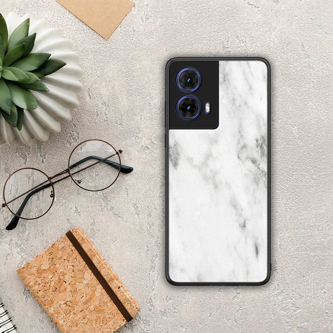 Marble White - Motorola Moto G85 θήκη