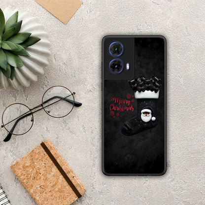 Merry Cat Christmas - Motorola Moto G85 θήκη