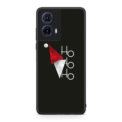 Motorola Moto G85 Minimal Christmas θήκη από τη Smartfits με σχέδιο στο πίσω μέρος και μαύρο περίβλημα | Smartphone case with colorful back and black bezels by Smartfits