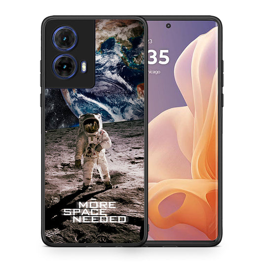 Θήκη Motorola Moto G85 More Space από τη Smartfits με σχέδιο στο πίσω μέρος και μαύρο περίβλημα | Motorola Moto G85 More Space case with colorful back and black bezels