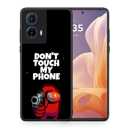 Θήκη Motorola Moto G85 My Phone από τη Smartfits με σχέδιο στο πίσω μέρος και μαύρο περίβλημα | Motorola Moto G85 My Phone case with colorful back and black bezels