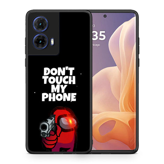 Θήκη Motorola Moto G85 My Phone από τη Smartfits με σχέδιο στο πίσω μέρος και μαύρο περίβλημα | Motorola Moto G85 My Phone case with colorful back and black bezels